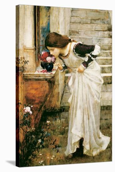 The Shrine-John William Waterhouse-Stretched Canvas