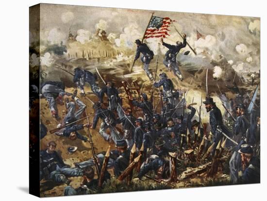 The Siege of Vicksburg, May 18th - July 4th 1863-Henry Alexander Ogden-Premier Image Canvas