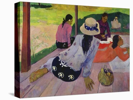 The Siesta, about 1892-94-Paul Gauguin-Premier Image Canvas