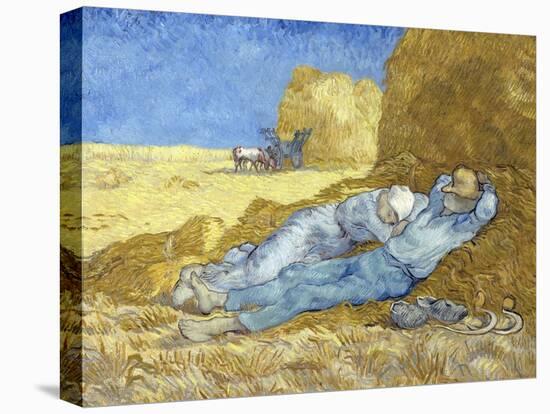 The Siesta (After Millet)-Vincent van Gogh-Premier Image Canvas