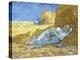 The Siesta (After Millet)-Vincent van Gogh-Premier Image Canvas