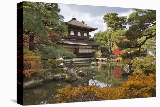 The Silver Pavilion, Buddhist Temple of Ginkaku-Ji, Northern Higashiyama, Kyoto, Japan-Stuart Black-Premier Image Canvas