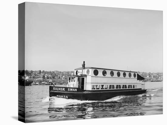 The Silver Swan on Lake Union-Ray Krantz-Premier Image Canvas