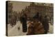 The Singel Bridge at the Paleisstraat in Amsterdam, 1896-8-Georg-Hendrik Breitner-Premier Image Canvas