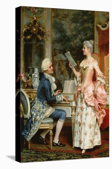 The Singing Lesson-Arturo Ricci-Premier Image Canvas