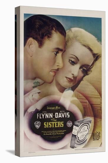 The Sisters, Errol Flynn, Bette Davis, 1938-null-Stretched Canvas