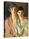 The Sisters, Joan and Marjory, 1927-Sir John Lavery-Premier Image Canvas