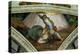 The Sistine Chapel; Ceiling Frescos after Restoration: David and Goliath-Michelangelo Buonarroti-Premier Image Canvas