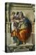 The Sistine Chapel; Ceiling Frescos after Restoration, the Delphic Sibyl-Michelangelo Buonarroti-Premier Image Canvas