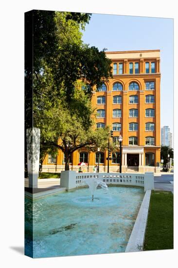 The Sixth Floor Museum at Dealey Plaza, Texas School Book Depository, Dallas, Texas, U.S.A.-Kav Dadfar-Premier Image Canvas