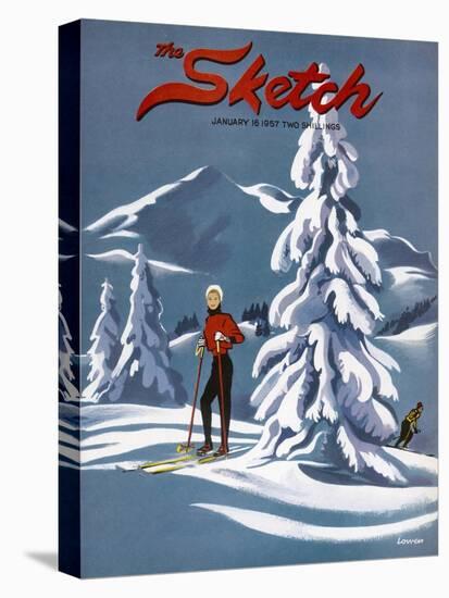 The Sketch Front Cover, 1957-null-Premier Image Canvas