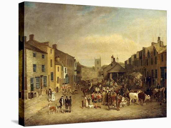 The Skipton Fair of 1830-Thomas Burras of Leeds-Premier Image Canvas