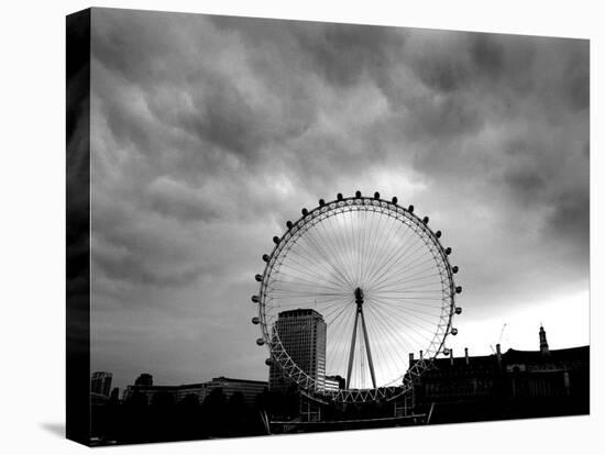 The Sky Over London at the Start of a Partial Solar Eclipse, October 2005-null-Premier Image Canvas