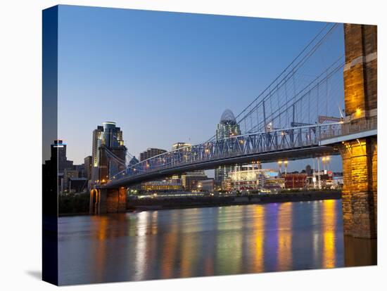 The Skyline of Cincinnati, Ohio, Usa-Chuck Haney-Premier Image Canvas