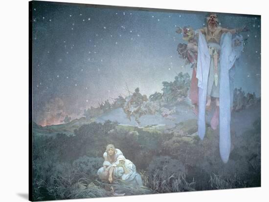 The Slavs in their Original Homeland, from the 'Slav Epic' 1912-Alphonse Mucha-Premier Image Canvas