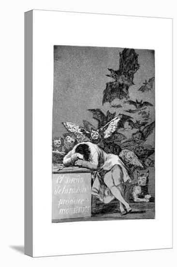 The Sleep of Reason Produces Monsters, 1799-Francisco de Goya-Premier Image Canvas