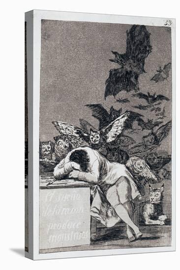 The Sleep of Reason Produces Monsters. (Capricho No 4)-Francisco de Goya-Premier Image Canvas