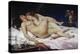 The Sleepers also known as the Sleep (Le Sommeil) by Gustave Courbet-null-Premier Image Canvas