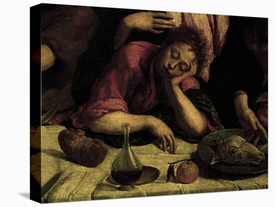 The Sleeping Apostle, Detail from the Last Supper, 1546-1548-Jacopo Bassano-Premier Image Canvas