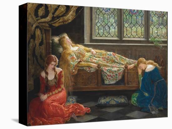 The Sleeping Beauty, 1921-John Collier-Premier Image Canvas