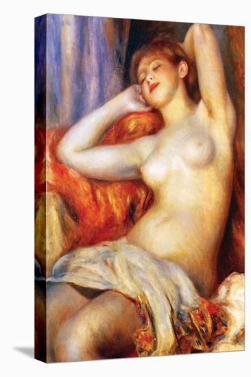 The Sleeping-Pierre-Auguste Renoir-Stretched Canvas