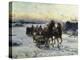 The Sleigh Ride-Alfred Kowalski-Premier Image Canvas