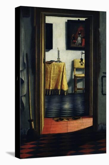 The Slippers, Late 17th Century-Samuel van Hoogstraten-Premier Image Canvas