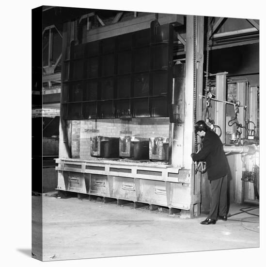 The Small Ingot Furnace, Park Gate Iron and Steel Co, Rotherham, South Yorkshire, 1964-Michael Walters-Premier Image Canvas