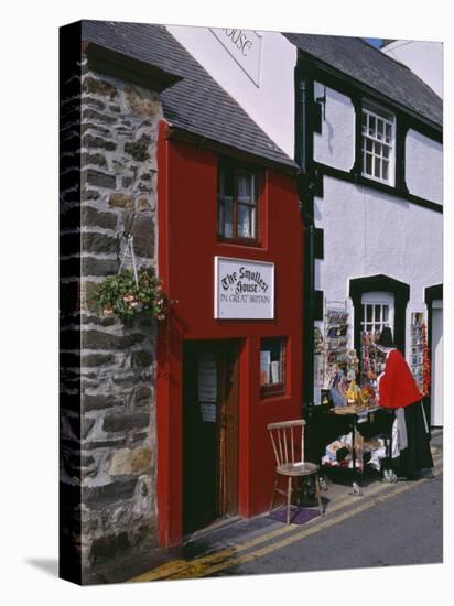 The Smallest House in Britain, on the Quayside at Conwy-Nigel Blythe-Premier Image Canvas