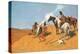 The Smoke Signal-Frederic Sackrider Remington-Stretched Canvas