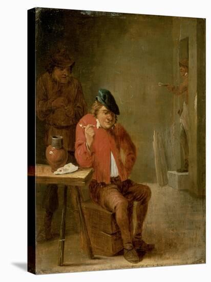 The Smoker-David Teniers the Younger-Premier Image Canvas