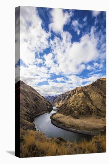 The Snake River Winds Through the Scenic Hells Canyon on the Idaho-Oregon Border-Ben Herndon-Premier Image Canvas