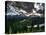 The Snake River with the Sun Setting over the Grand Tetons in the Background-Brad Beck-Premier Image Canvas