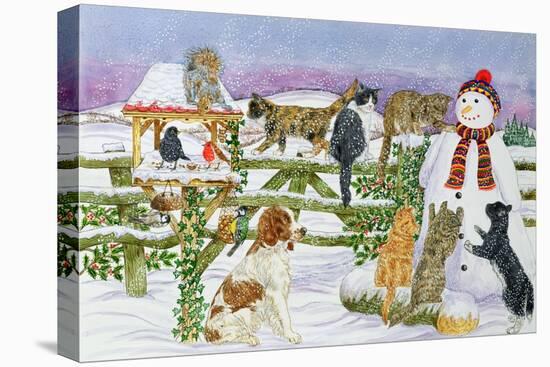 The Snowman and His Friends-Catherine Bradbury-Premier Image Canvas