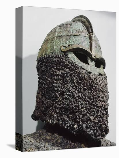 The so-called 'Sigurd's Helmet', pre-Viking, Sweden, c7th century-Werner Forman-Premier Image Canvas