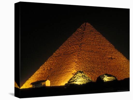 The Solar Barque Museum at the Pyramid of Cheops, Egypt-Claudia Adams-Premier Image Canvas