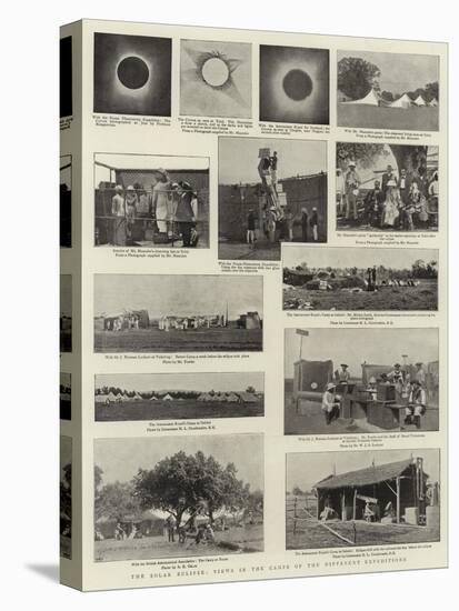 The Solar Eclipse, Views in the Camps of the Different Expedition-null-Premier Image Canvas