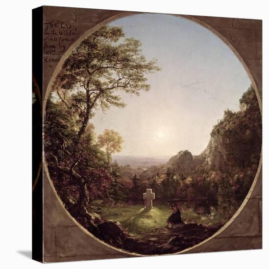 The Solitary Cross, 1845-Thomas Cole-Premier Image Canvas