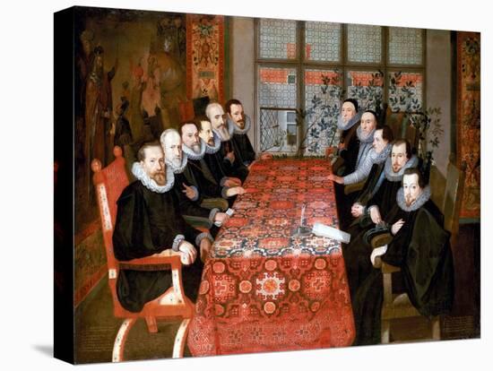The Somerset House Conference, 1604-English School-Premier Image Canvas