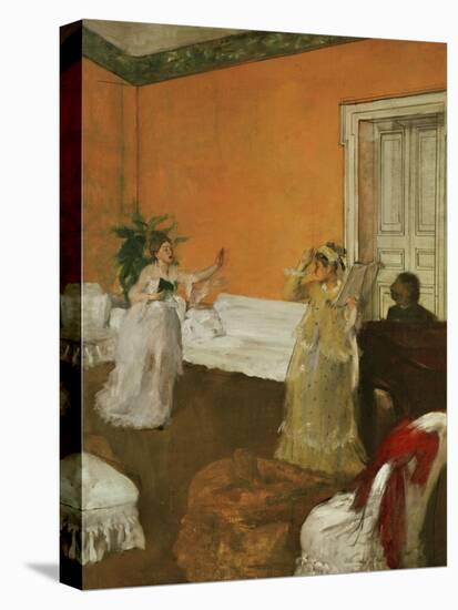 The Song Rehearsal-Edgar Degas-Premier Image Canvas