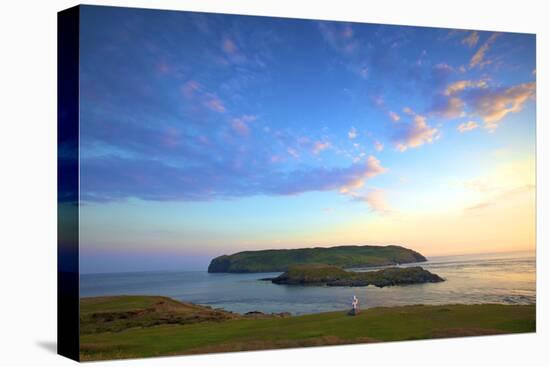 The Sound and Calf of Man, Port St Mary, Isle of Man-Neil Farrin-Premier Image Canvas