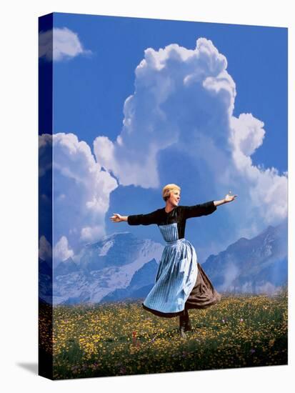 The Sound Of Music, Julie Andrews, 1965-null-Stretched Canvas