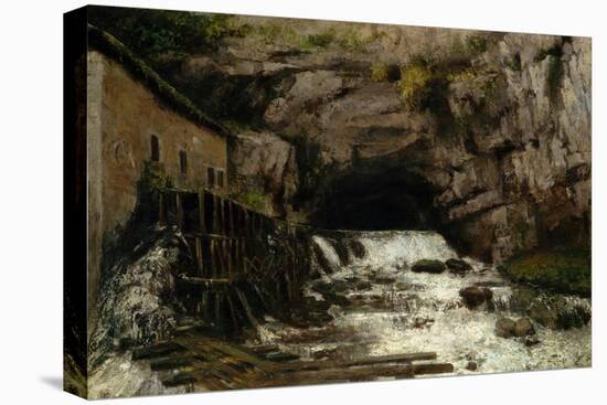 The Source of the Loue, 1864-Gustave Courbet-Premier Image Canvas