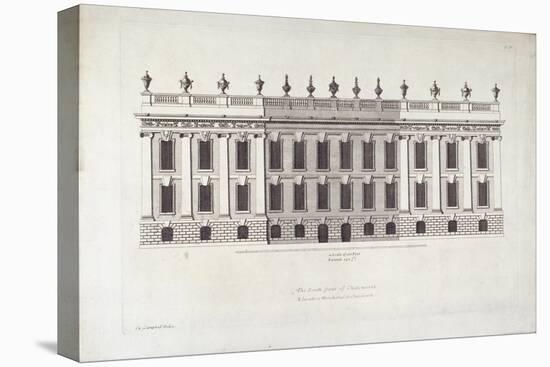 The South Front of Chatsworth' from 'Vitruvius Britannicus or the British Architect' by Colen Campb-null-Premier Image Canvas