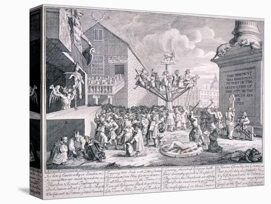 The South Sea Bubble, 1721-William Hogarth-Premier Image Canvas