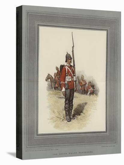 The South Wales Borderers-Charles Edwin Fripp-Premier Image Canvas
