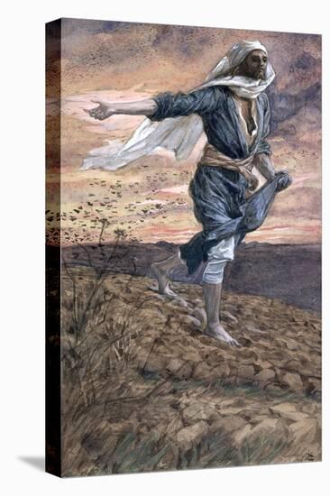 The Sower, Illustration for 'The Life of Christ', C.1886-94-James Tissot-Premier Image Canvas