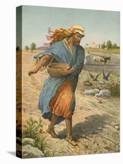 The Sower Sowing the Seed-English School-Premier Image Canvas