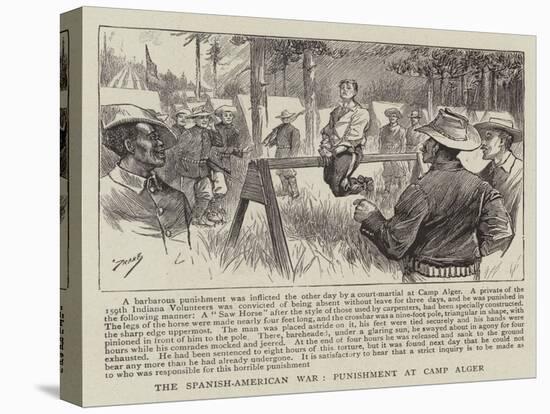 The Spanish-American War, Punishment at Camp Alger-null-Premier Image Canvas