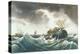 The Sperm Whale in a Flurry from 'The Whale Fishery', Published by Currier and Ives-Louis Ambroise Garneray-Premier Image Canvas